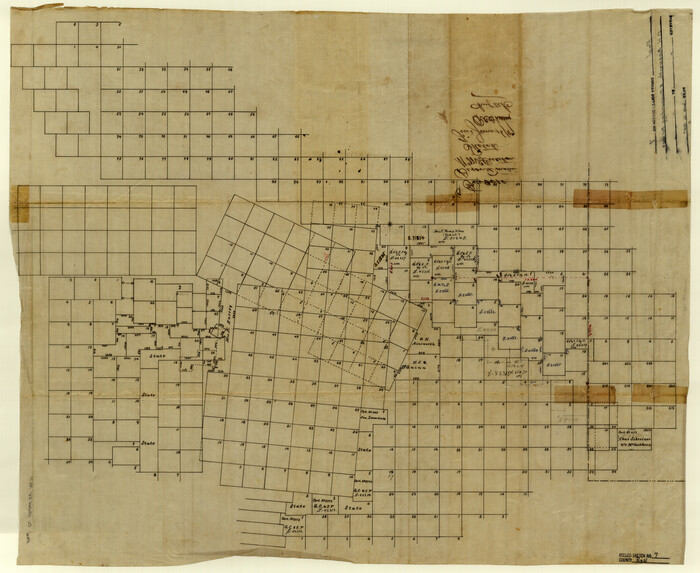 7457, Real County Rolled Sketch 7, General Map Collection