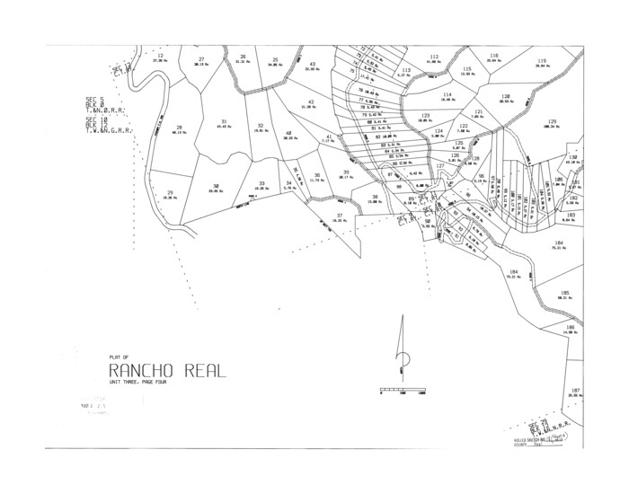 7463, Real County Rolled Sketch 18, General Map Collection