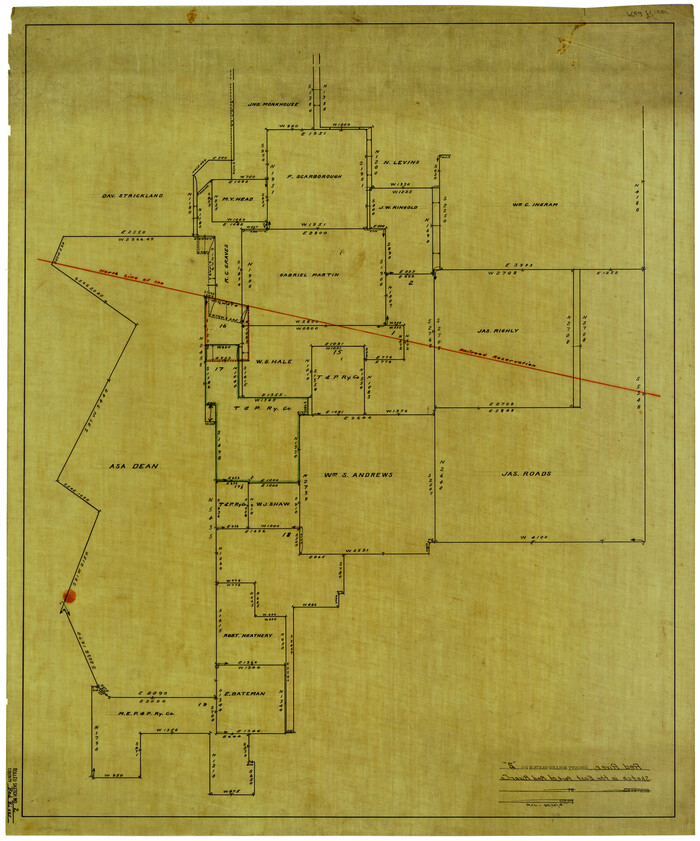 7471, Red River County Rolled Sketch 2, General Map Collection