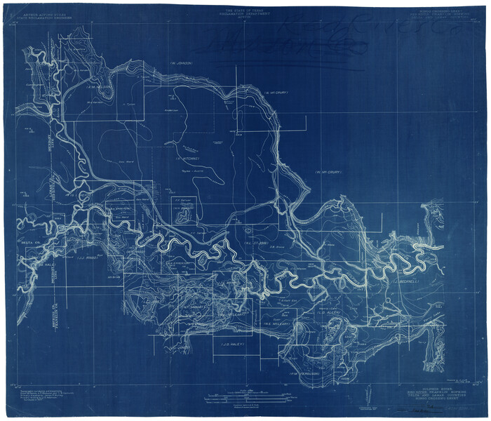 7472, Red River County Rolled Sketch 7A, General Map Collection