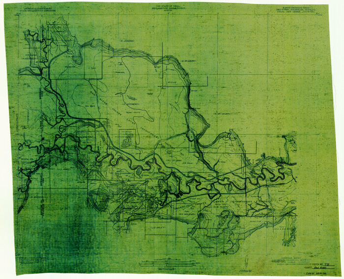 7473, Red River County Rolled Sketch 7B, General Map Collection
