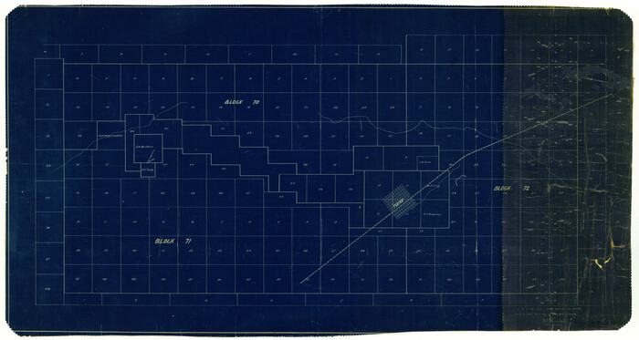 7480, Reeves County Rolled Sketch 10, General Map Collection