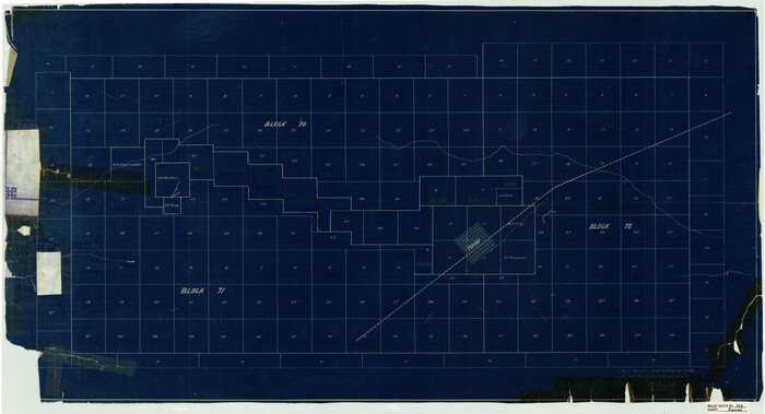 7481, Reeves County Rolled Sketch 10A, General Map Collection