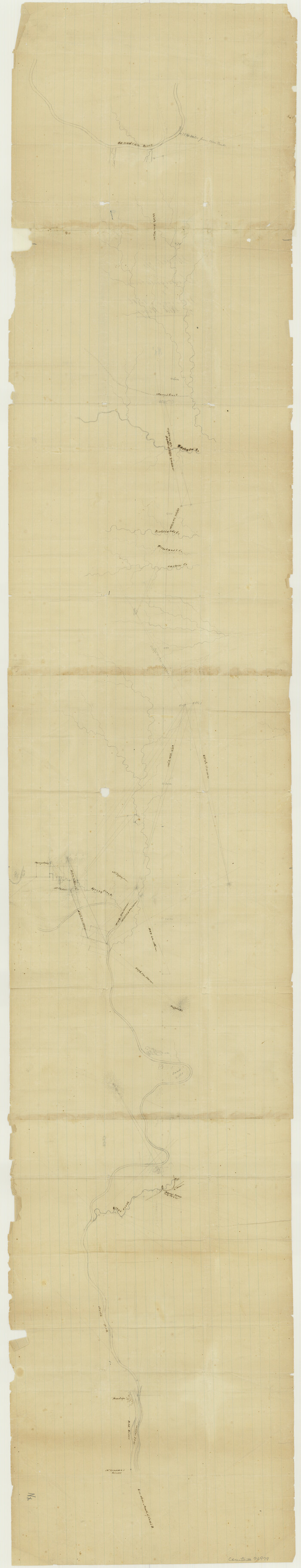 74979, Texas-United States Boundary Line 3, General Map Collection
