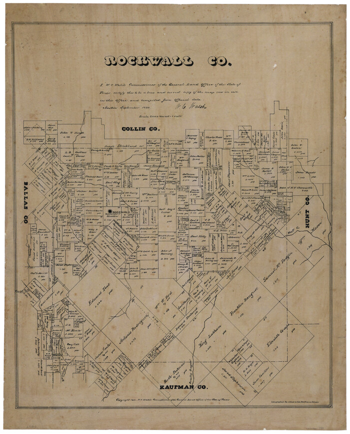 750, Rockwall County, Texas, Maddox Collection
