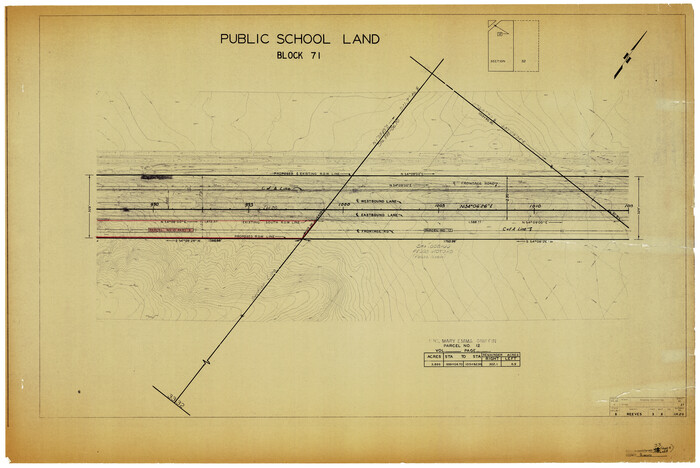 7504, Reeves County Rolled Sketch 33, General Map Collection
