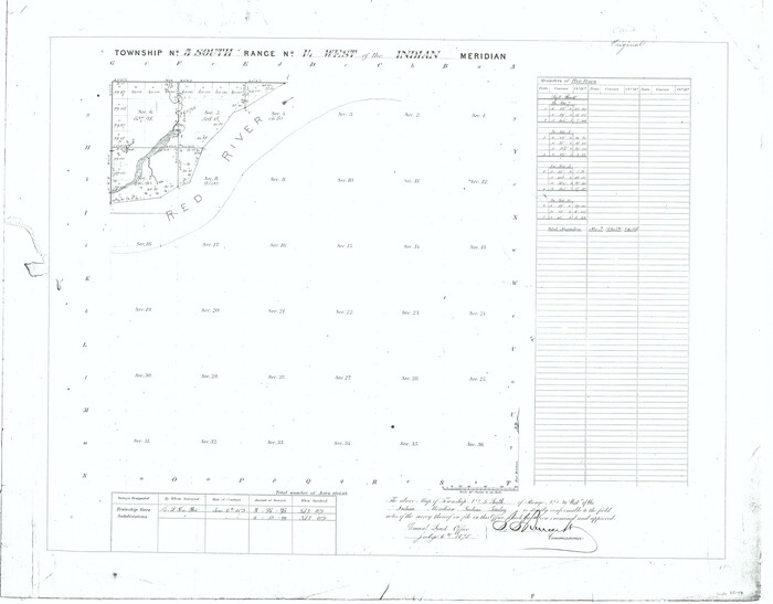 75147, Township No. 5 South Range No. 14 West of the Indian Meridian, General Map Collection