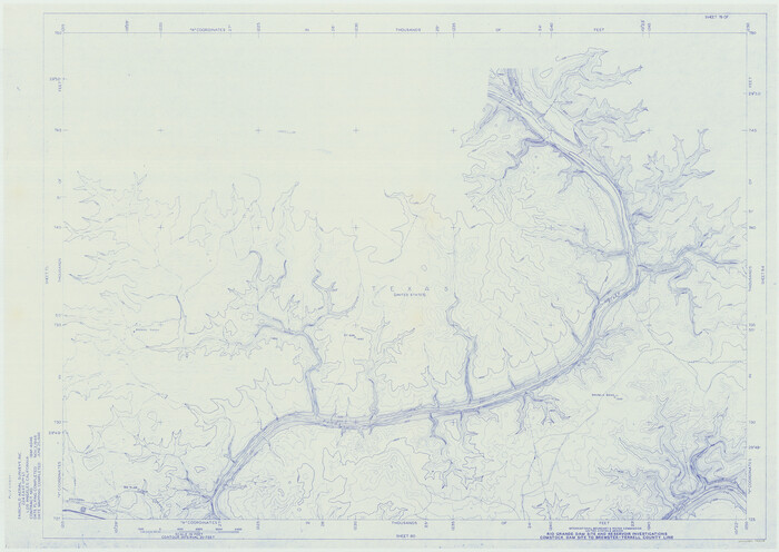 75508, Amistad International Reservoir on Rio Grande 79, General Map Collection
