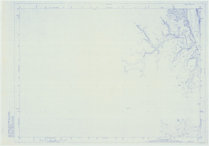75535, Amistad International Reservoir on Rio Grande 104, General Map Collection