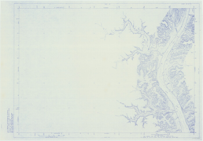 75537, Amistad International Reservoir on Rio Grande 106, General Map Collection