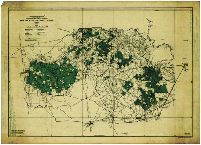7561, San Jacinto County Rolled Sketch 12, General Map Collection
