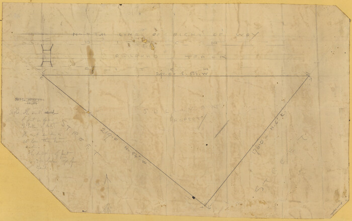75775, [Sketch of Sullivan Property], Maddox Collection