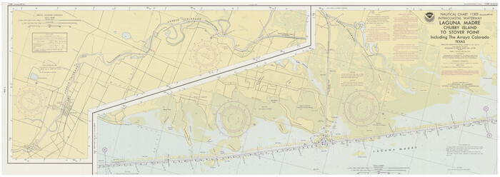 75900, Intracoastal Waterway - Laguna Madre - Chubby Island to Stover Point including the Arroyo Colorado, Texas, General Map Collection