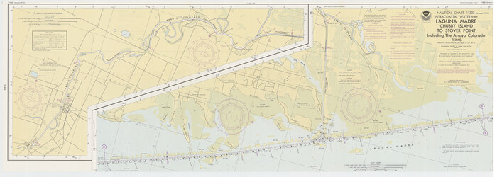 75900, Intracoastal Waterway - Laguna Madre - Chubby Island to Stover Point including the Arroyo Colorado, Texas, General Map Collection