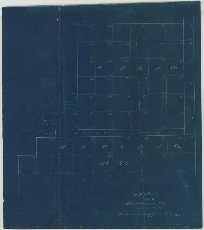 75925, Sketch in Hardeman Co., Maddox Collection