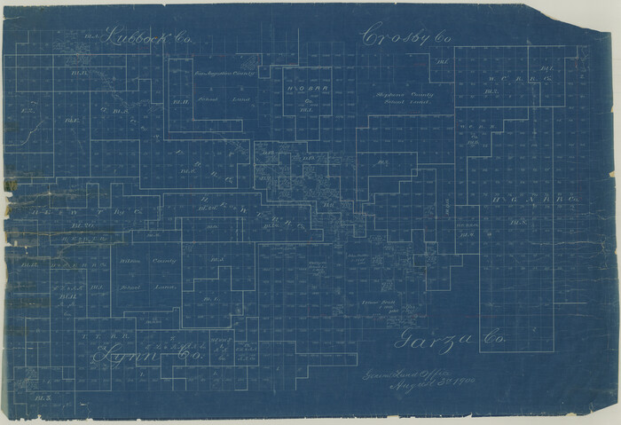 75937, Garza County Rolled Sketch 3, General Map Collection