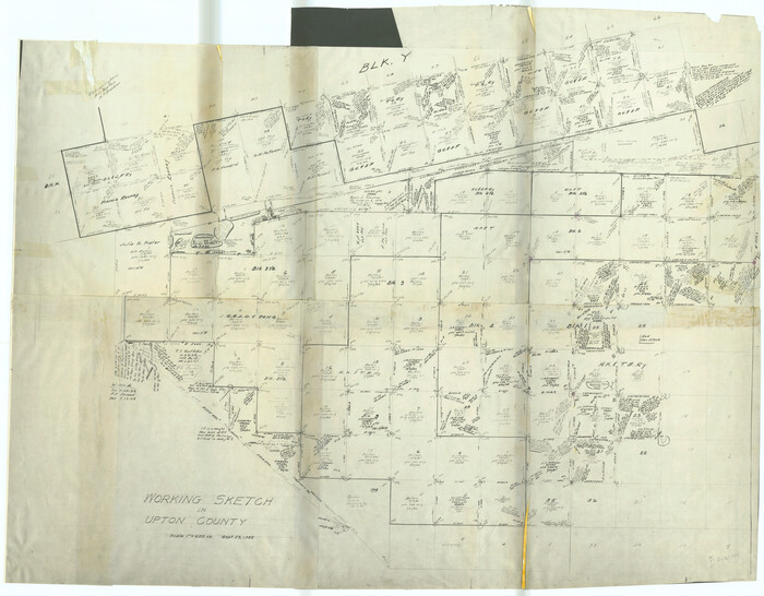 75945, Upton County Rolled Sketch 44, General Map Collection