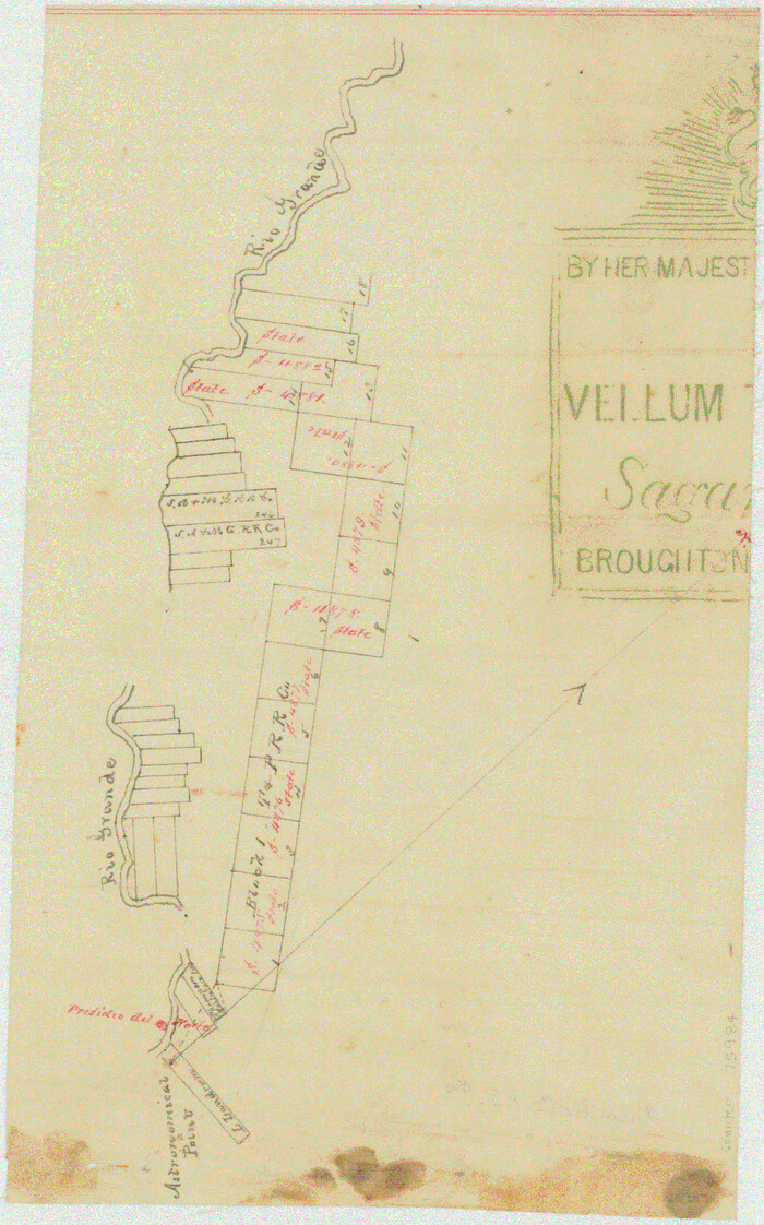 75984, Presidio County Rolled Sketch 4, General Map Collection