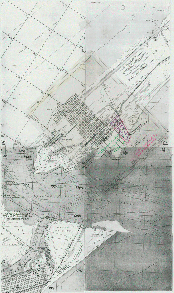 76006, Galveston County Rolled Sketch 43B, General Map Collection