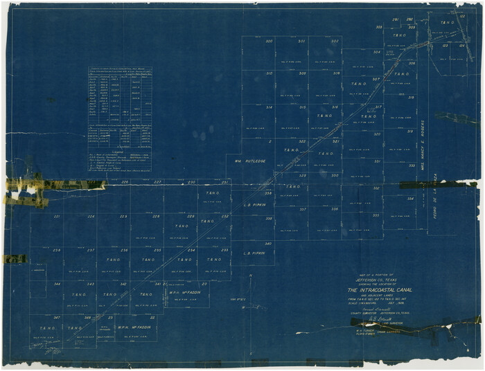 76030, Jefferson County Rolled Sketch 8A, General Map Collection