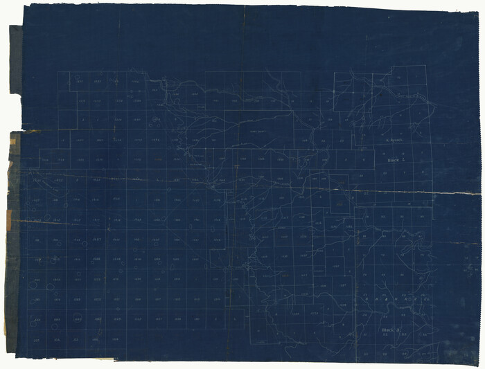 76031, Garza County Rolled Sketch 5B, General Map Collection
