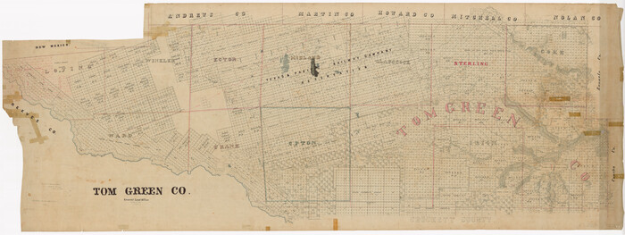 76034, Tom Green Co., General Map Collection