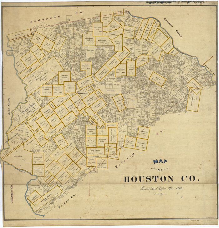 76035, Map of Houston Co., General Map Collection