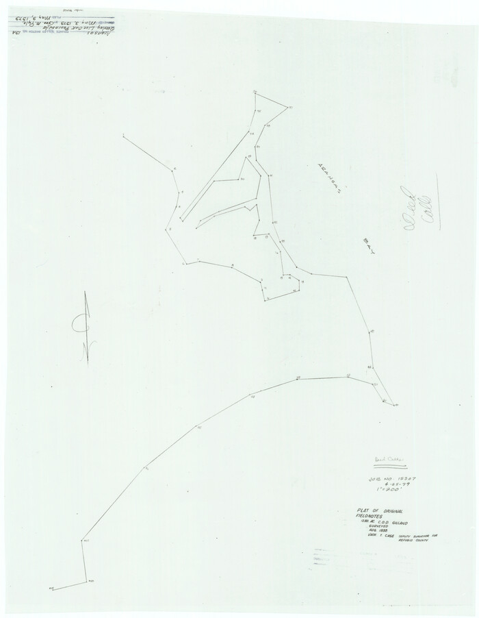 76068, Aransas County Rolled Sketch 19A, General Map Collection