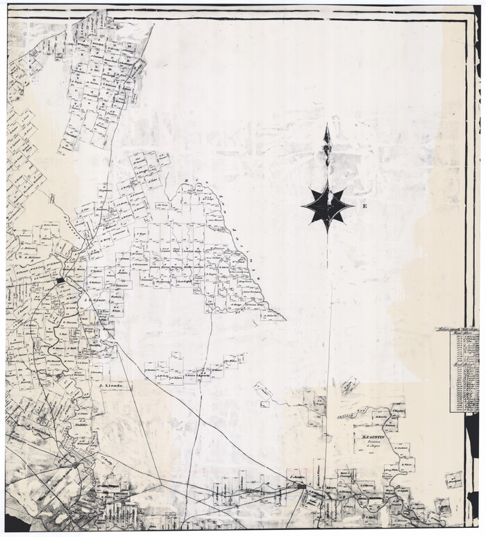 76074, Connected Map of Austin's Colony, General Map Collection