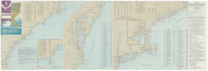 76123, United States Atlantic and Gulf Coasts Including Puerto Rico and the Virgin Islands, General Map Collection