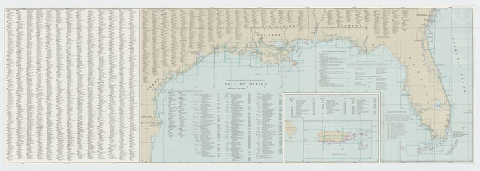 76124, United States Atlantic and Gulf Coasts Including Puerto Rico and the Virgin Islands, General Map Collection