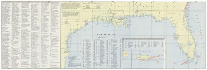 76126, United States Atlantic and Gulf Coasts Including Puerto Rico and the Virgin Islands, General Map Collection
