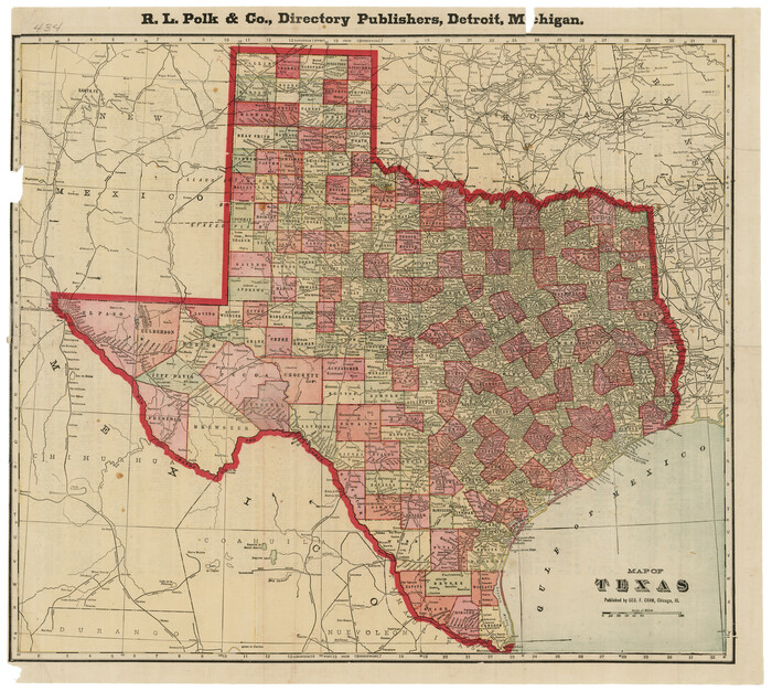 76194, Map of Texas, Texas State Library and Archives
