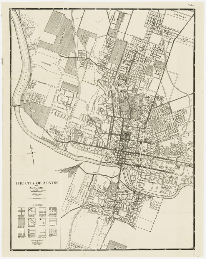 76203, The City of Austin and Suburbs, Texas State Library and Archives
