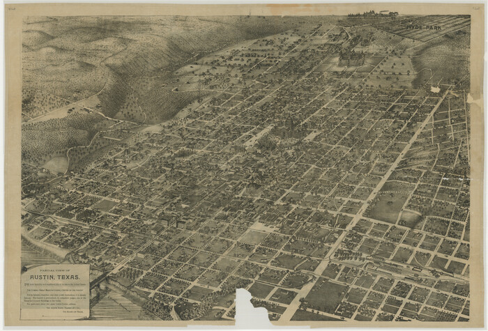 76205, Partial View of Austin, Texas, Texas State Library and Archives