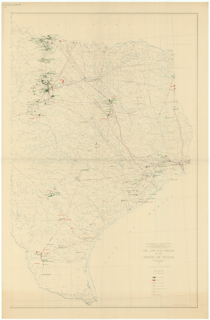 76303, Oil and Gas Fields in the State of Texas, Texas State Library and Archives