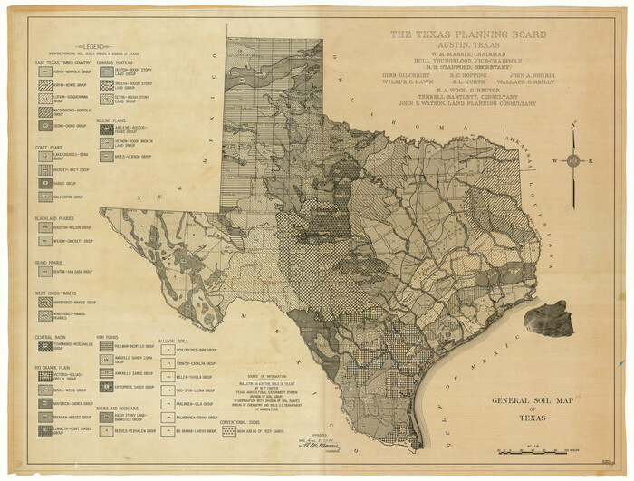 76309, General Soil Map of Texas, Texas State Library and Archives
