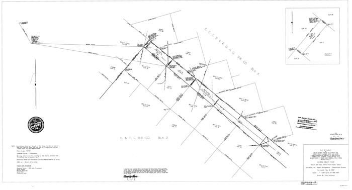76427, Crane County Rolled Sketch 24, General Map Collection