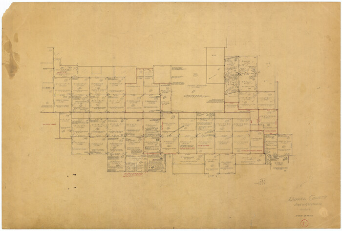 76442, Duval County Working Sketch 1, General Map Collection