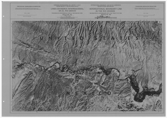 7661, International boundary between the United States and Mexico in the Rio Grande and Colorado River delineated in accordance with the Treaty of November 23, 1970 - (Volumes 1 and 2), General Map Collection