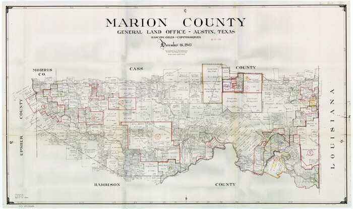 76629, Marion County Working Sketch Graphic Index, Sheet 1 (Sketches 1 to 26), General Map Collection