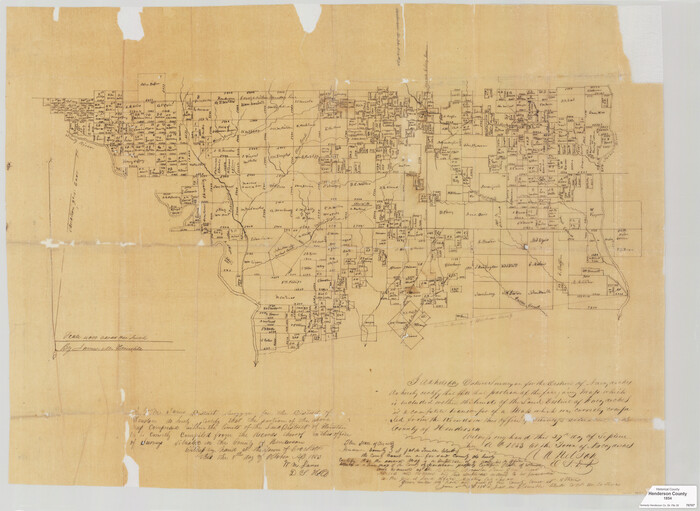 76767, [Map of Henderson County], General Map Collection
