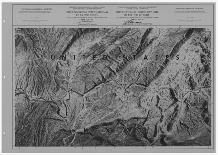 7681, International boundary between the United States and Mexico in the Rio Grande and Colorado River delineated in accordance with the Treaty of November 23, 1970 - (Volumes 1 and 2), General Map Collection