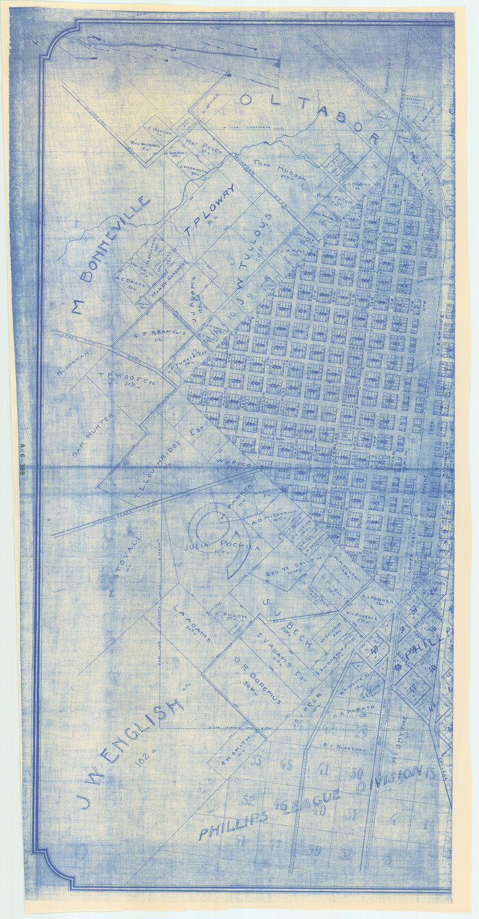 76864, Official Map of the City of Bryan from Actual Survey [West Part], General Map Collection
