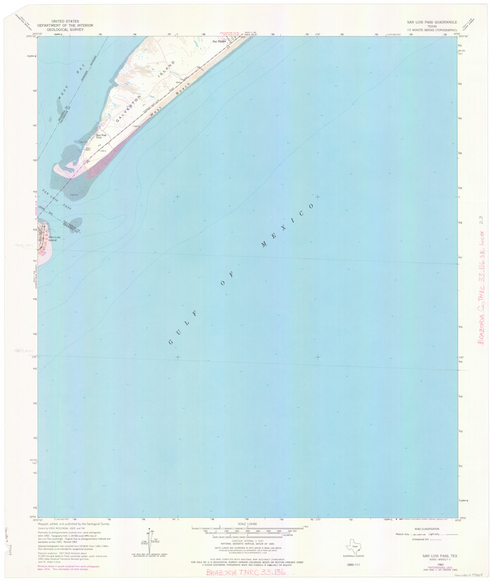 77009, Brazoria County NRC Article 33.136 Location Key Sheet, General Map Collection
