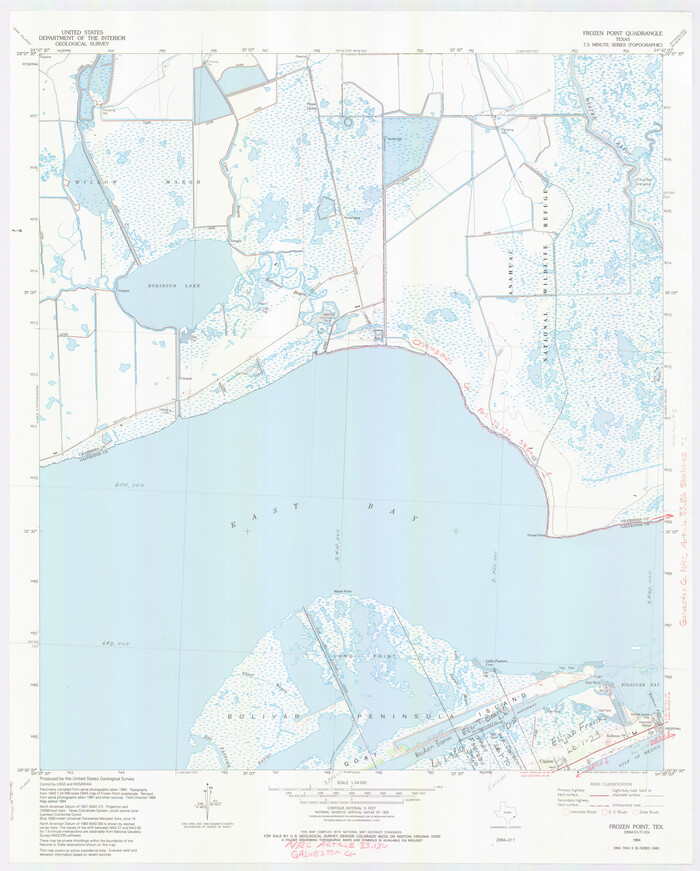 77016, Galveston County NRC Article 33.136 Location Key Sheet, General Map Collection