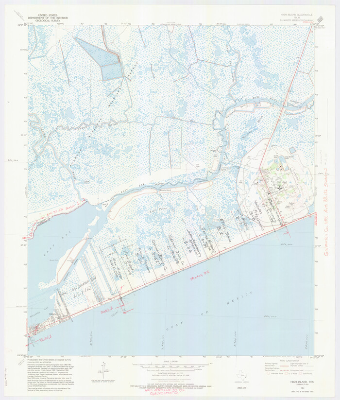 77018, Galveston County NRC Article 33.136 Location Key Sheet, General Map Collection