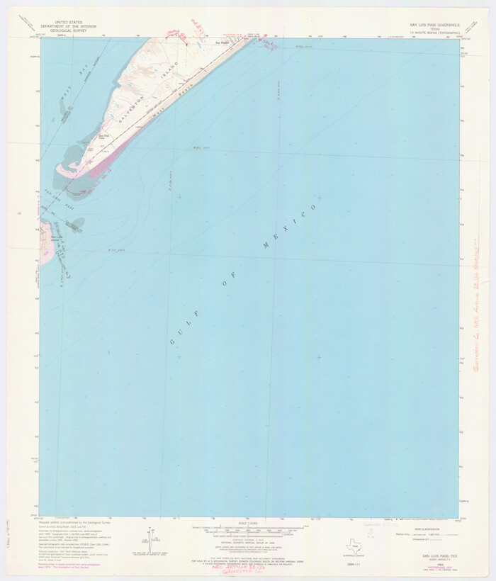 77022, Galveston County NRC Article 33.136 Location Key Sheet, General Map Collection