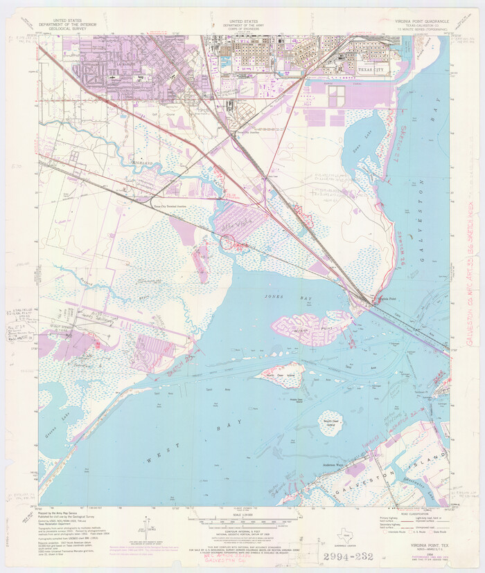 77025, Galveston County NRC Article 33.136 Location Key Sheet, General Map Collection
