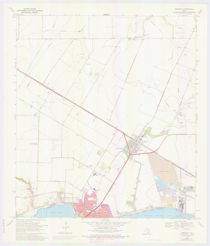 77036, San Patricio County NRC Article 33.136 Location Key Sheet, General Map Collection